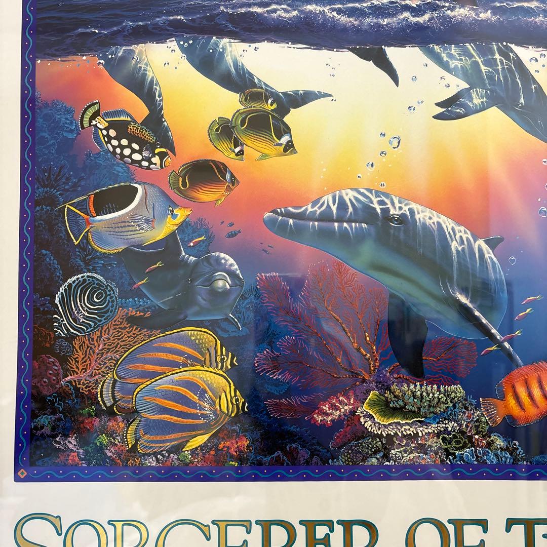 亜*ん様 ラッセン ディズニー コラボ 魔法使いの弟子 ミッキー 額入り