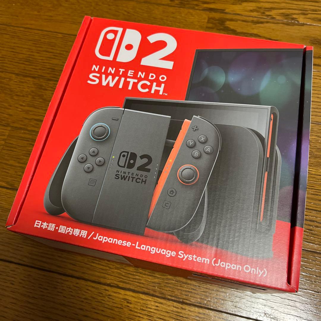 未開封】Nintendo Switch 2 日本語国内専用 保証書用レシート付 - メルカリ