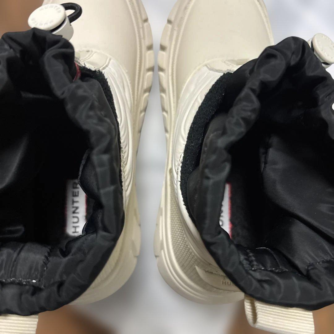 HUNTER 38イントレピッド ジップ アンクル パファー スノーブーツ