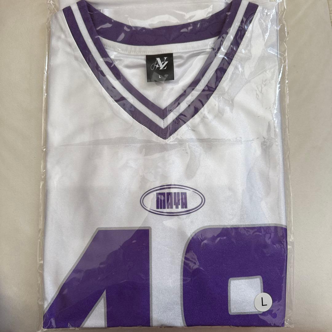 NiziU MAYA ユニフォームTシャツ Lサイズ NiziU AWAKEツアー マヤ