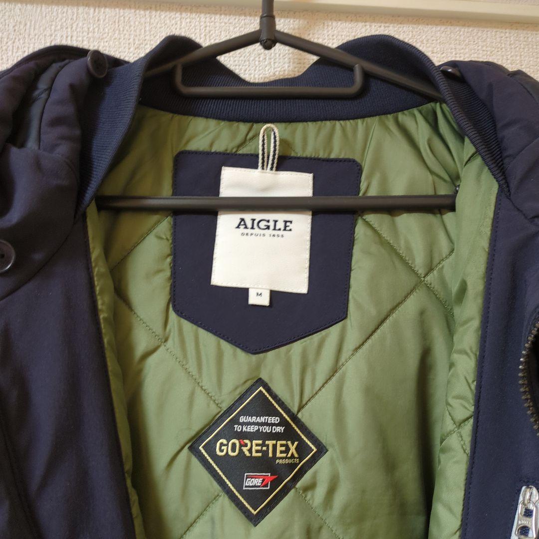 最終値下げ】1/17迄 AIGLE ゴアテックス モコピ コート モッズコート