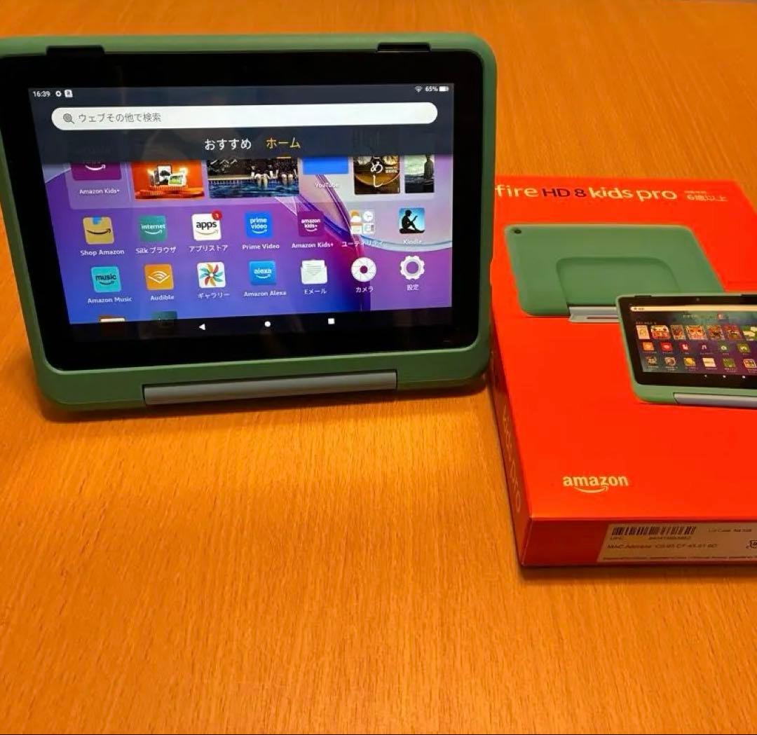 Fire HD 8 Kids Pro グリーン 本体 箱付き Amazon.co.jp: Amazon Fire HD 8 キッズプロ (8インチ) グリーン / 3GB