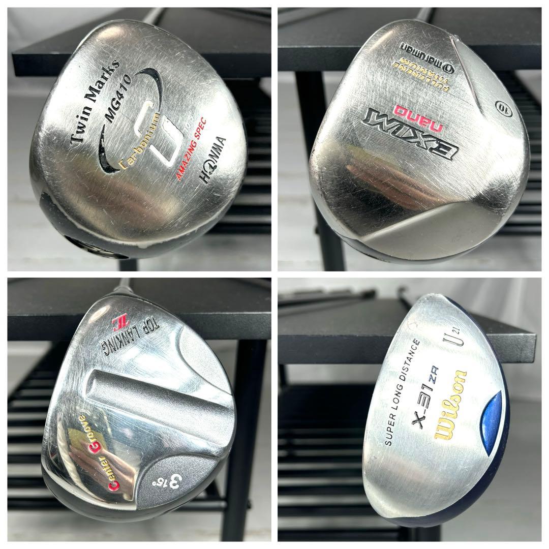 本格派 メンズゴルフクラブ 14本 フルセット ゴルフセット 豪華 お試し