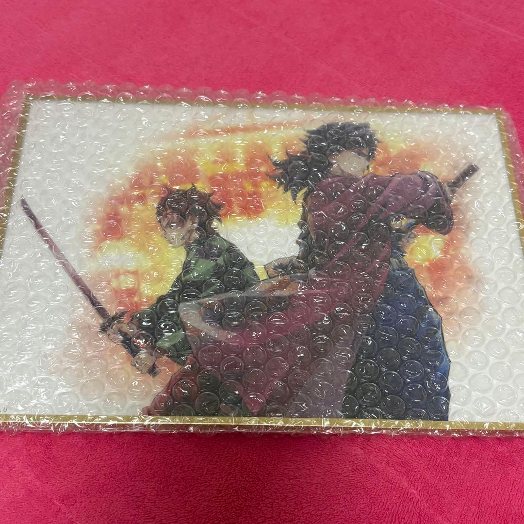 鬼滅の刃 C106 「繋ぐ」B賞 アクリル色紙 義勇と炭治郎 - メルカリ