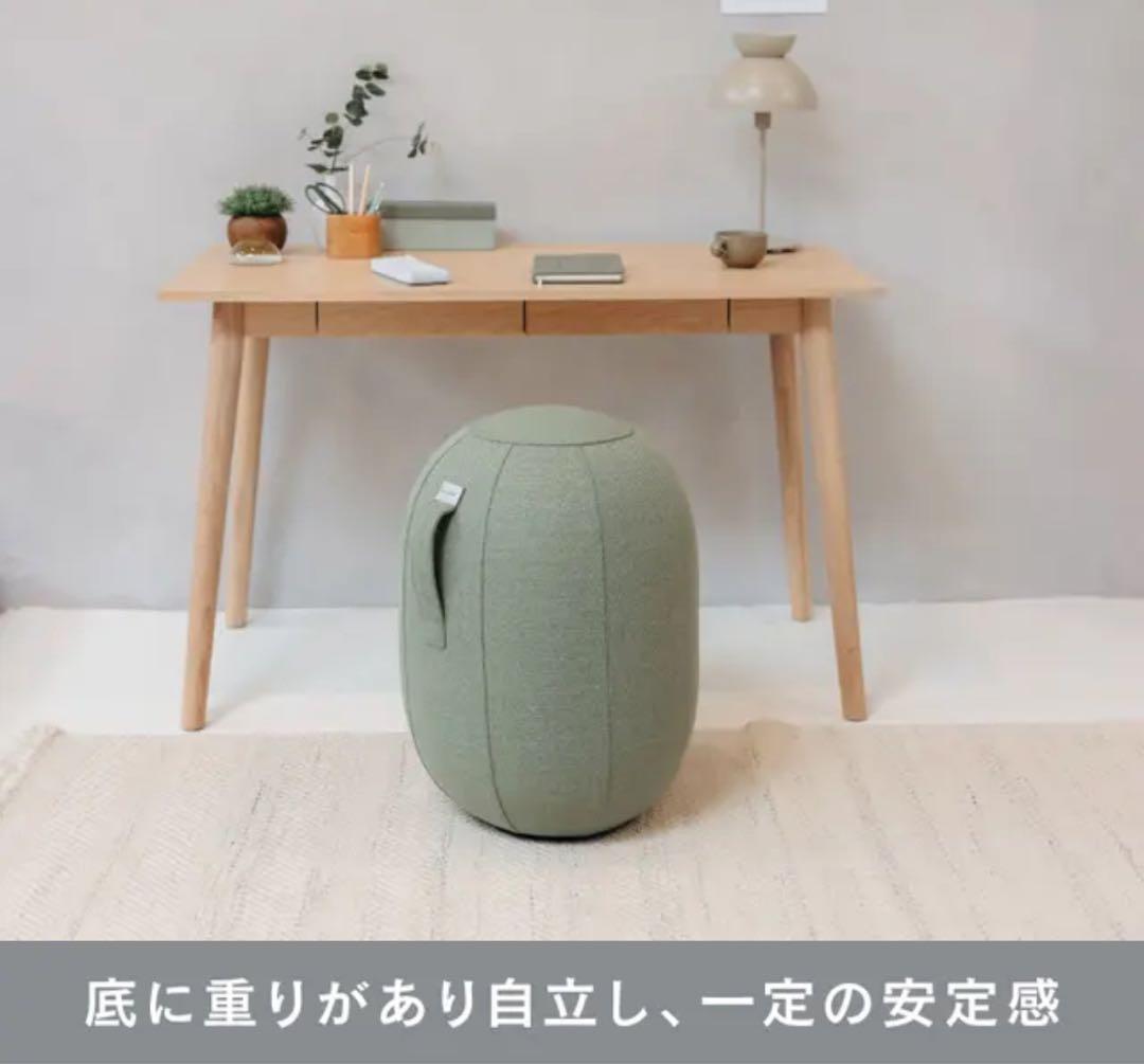カプセル型バランスチェア　バランスボール　VLUV 座るだけで叶う体幹】バランスボールの到達点。ドイツ発｜カプセル型