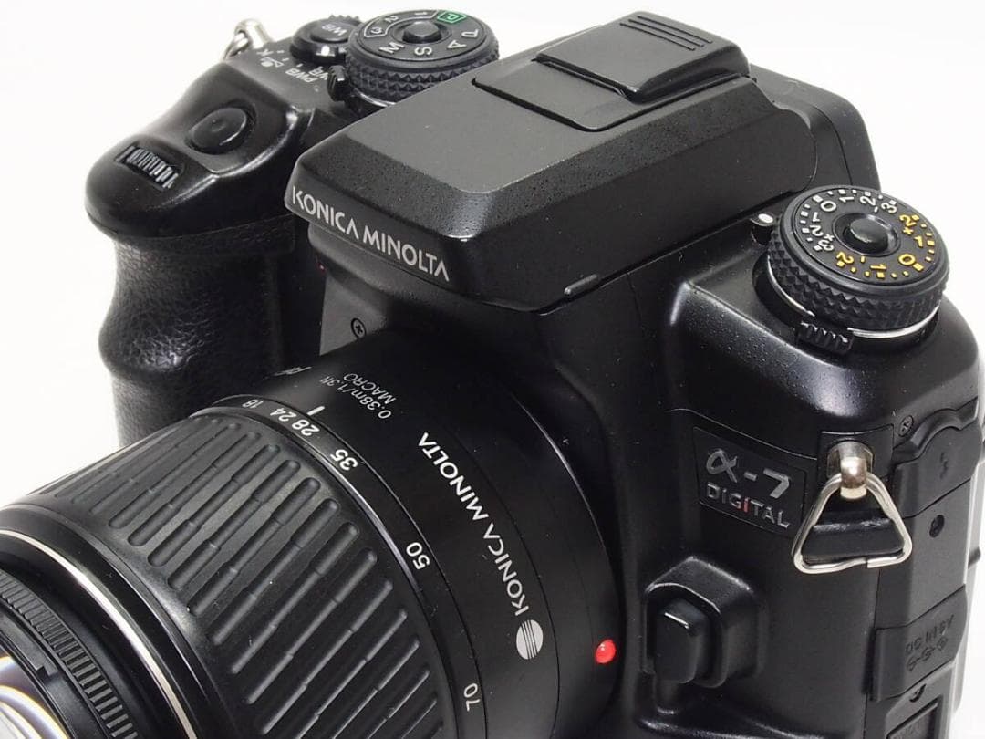 MINOLTA α-7 DIGITAL レンズセット 《 カメラバッグ付 》
