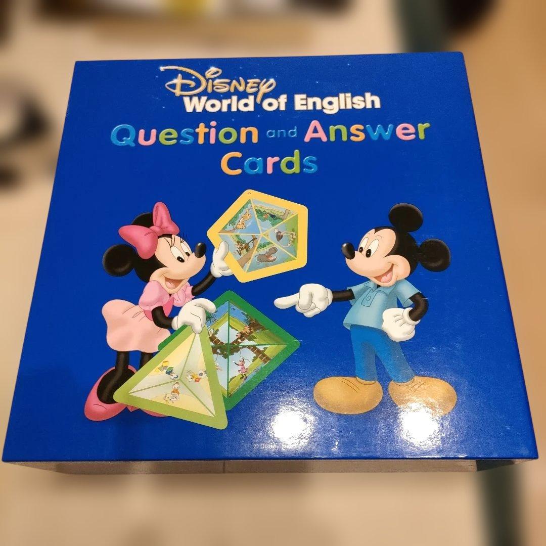 【全て未開封】クエスチョンアンドアンサー ディズニー 英語　Q&Aカード　dwe 3箱未開封】クエスチョンアンドアンサー ディズニー 英語 Q&Aカード