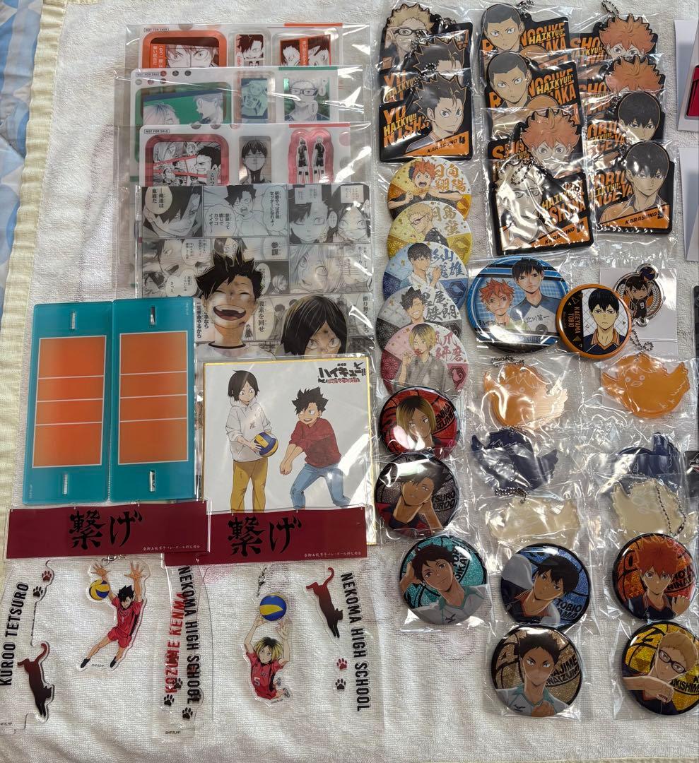 ハイキュー グッズ アクスタ、缶バッジ、チケットケース等 - メルカリ