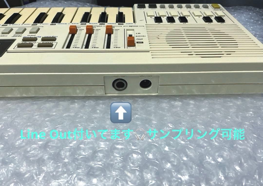 Casio PT-30☆セミアナログ式シンセサイザー☆1983年☆昭和レトロ☆