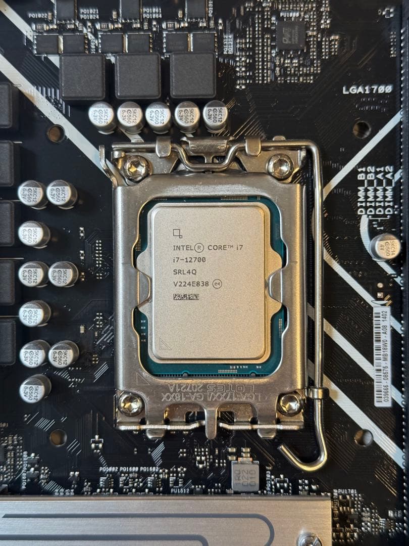 Core i7 12700 B670 メモリ64GB セット