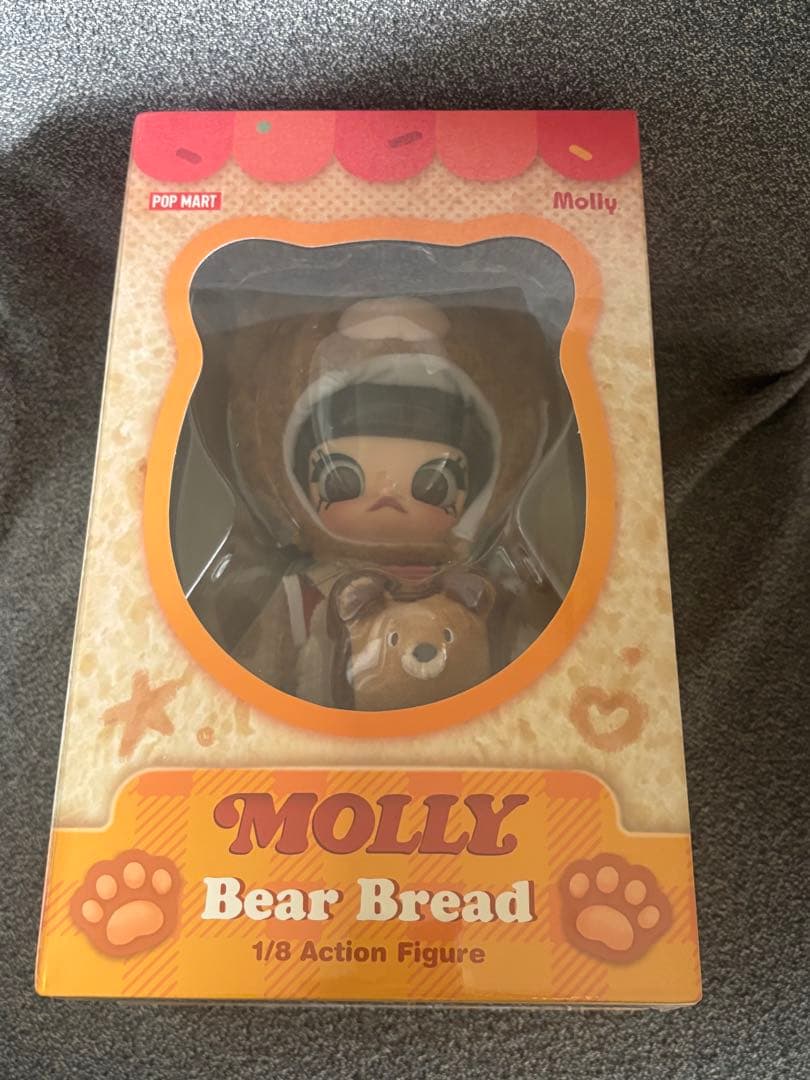 POPMART MOLLY Bear Bread 1/8 アクションフィギュア - メルカリ