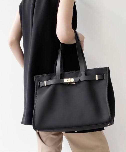 Sita Parantica トート　ショルダーバッグ　M サイズ　黒 sita parantica（シータパランティカ） トートバッグ 「別注」「sita