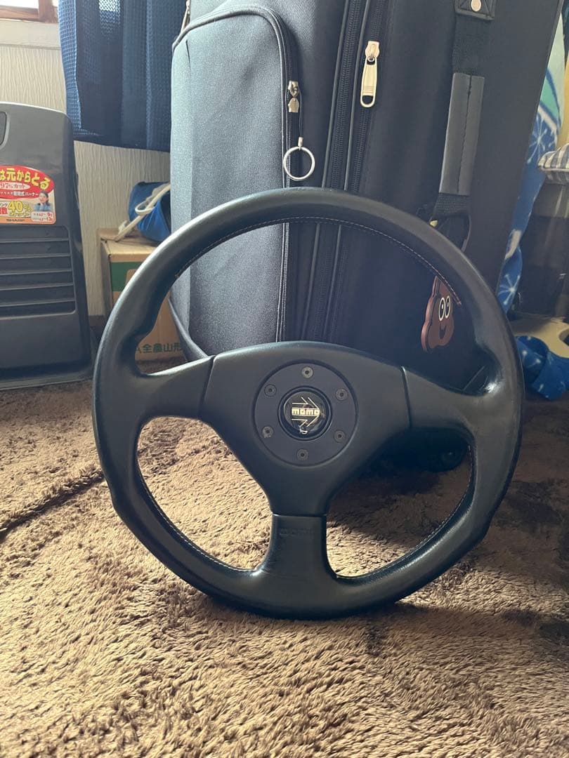 三菱 ランエボⅢ純正 momoステアリング - メルカリ