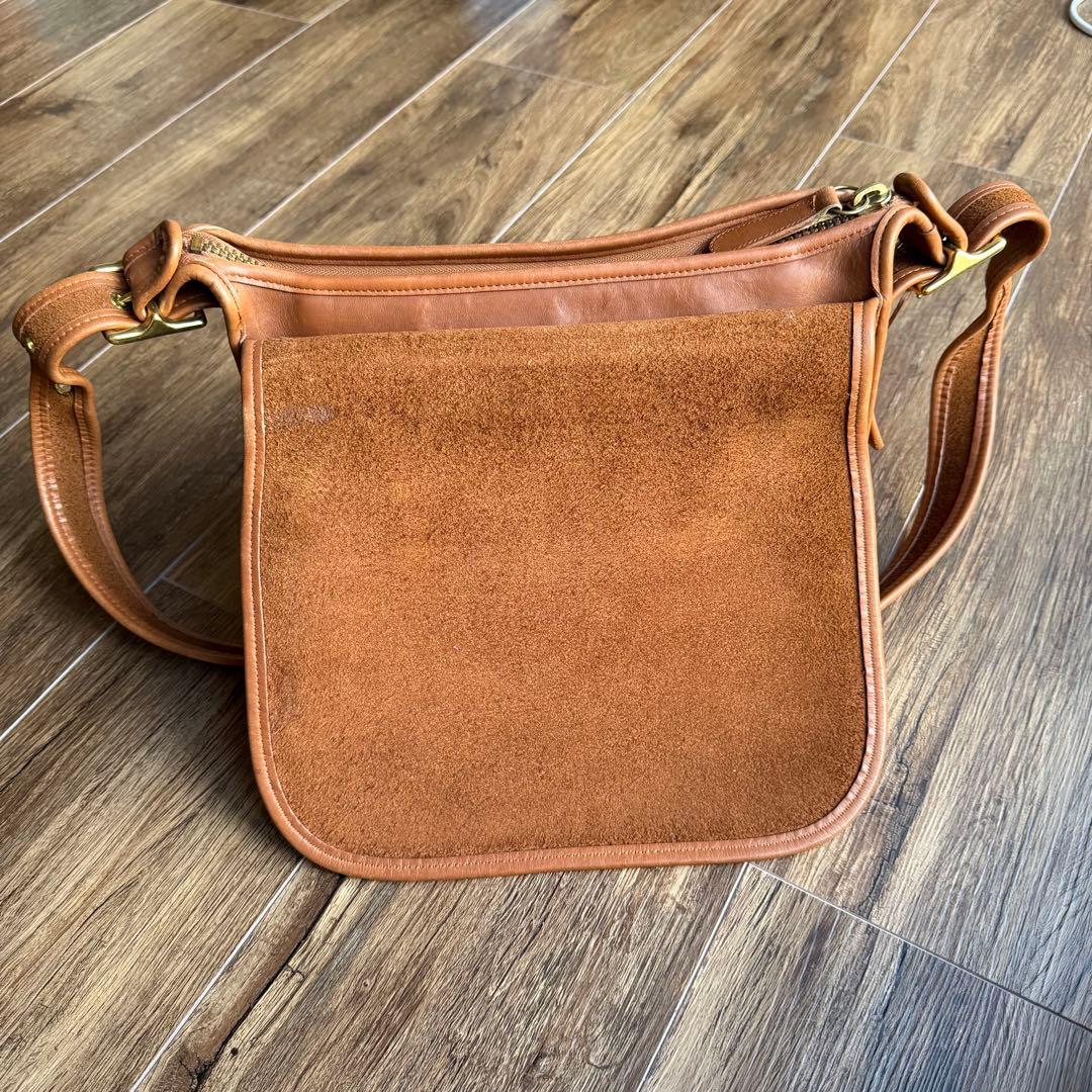 COACH オールドコーチ 9951 USA製 タン色 ショルダーバッグ - メルカリ