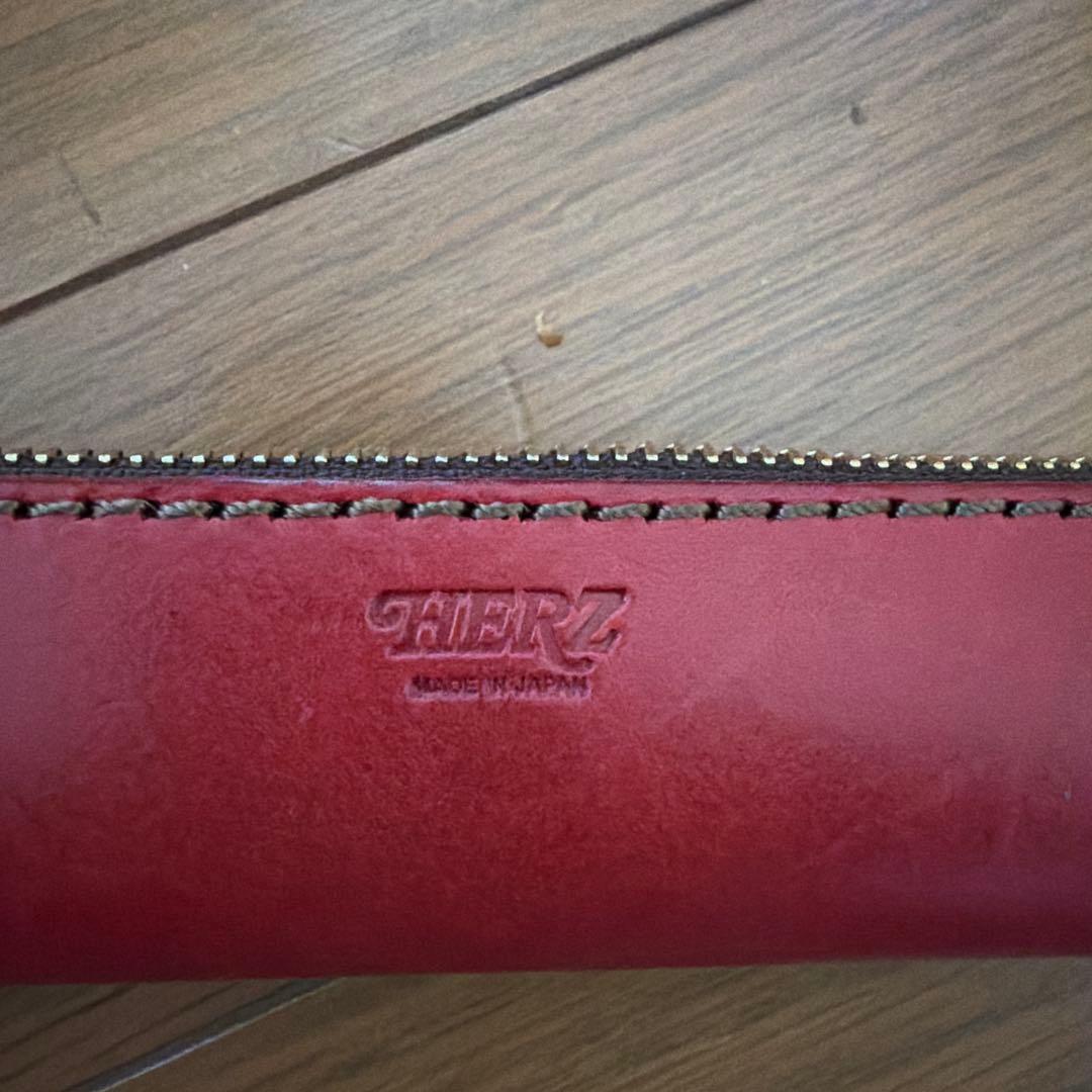 美*空様 【希少・美品】HERZ ヘルツ レザーショルダーバッグ＆ペン