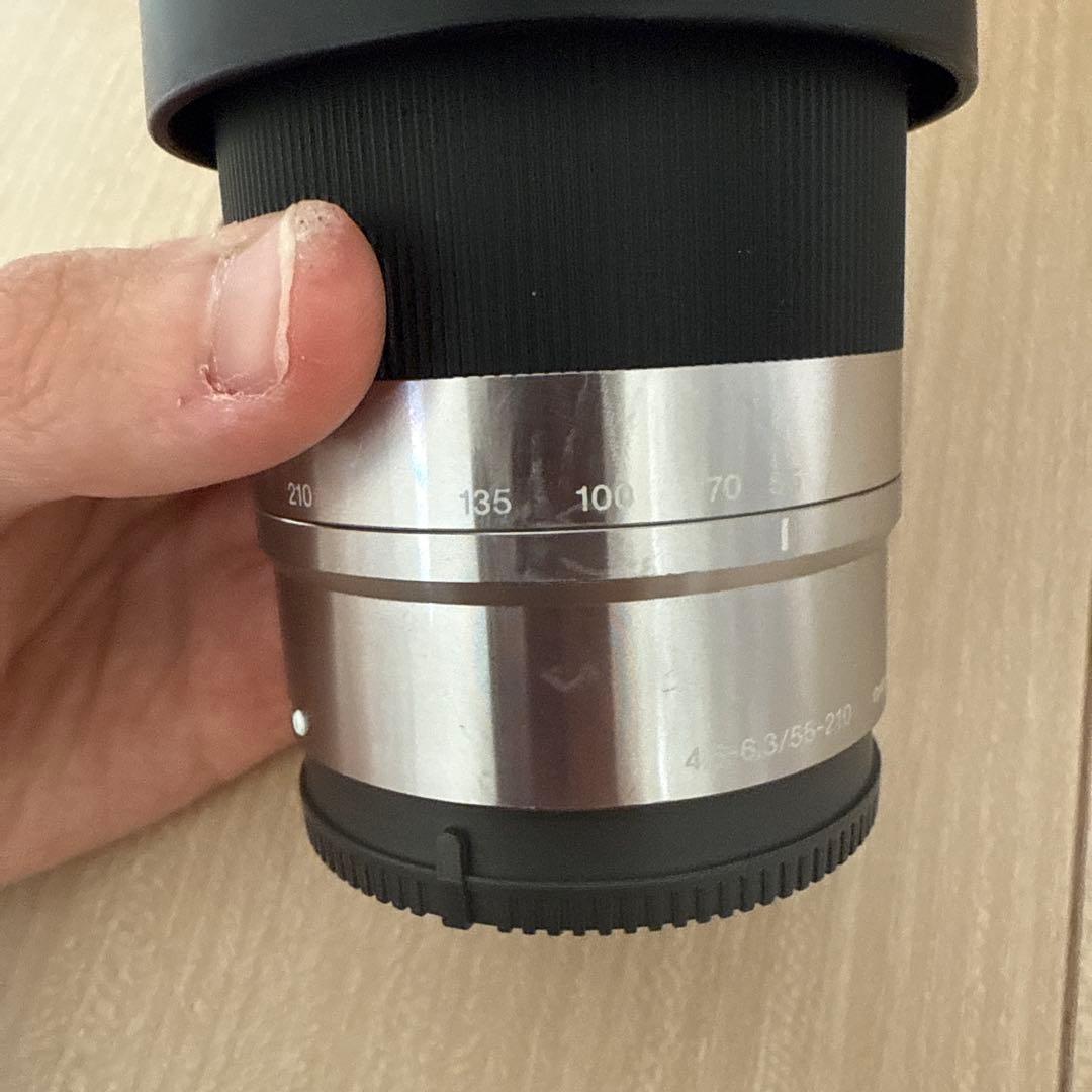 SONY E 55-210mm F4.5-6.3 シルバー SEL55210
