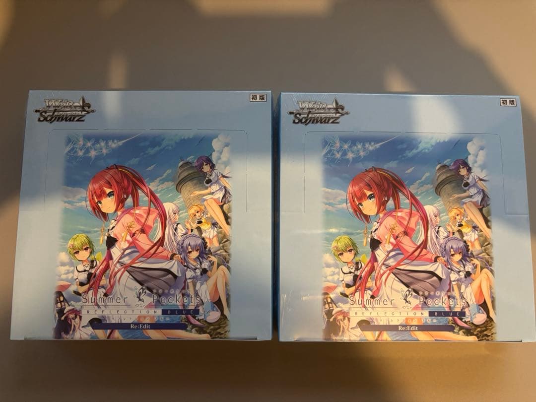 ヴァイスシュバルツ　サマポケ　2box ブースターパック Summer Pockets REFLECTION BLUE Re:Edit