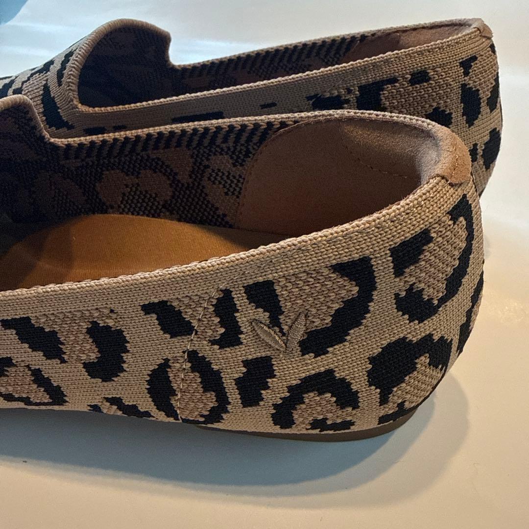 VIVAIA レオパード柄フラットシューズ 37.5 - メルカリ