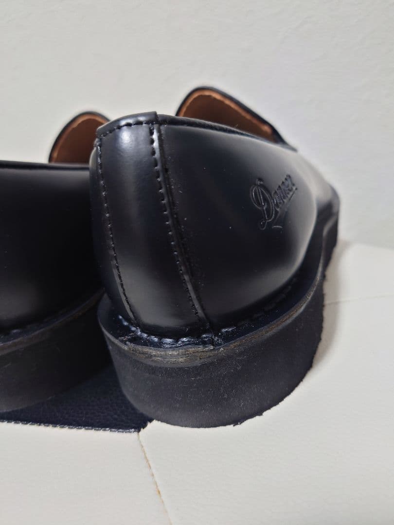 ダナー アーリントンスリップ レザーシューズ 黒 中古 7H 25.5cm