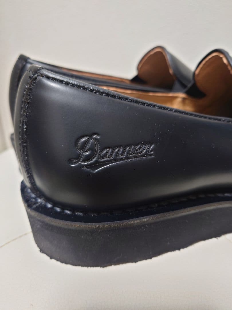 ダナー アーリントンスリップ レザーシューズ 黒 中古 7H 25.5cm