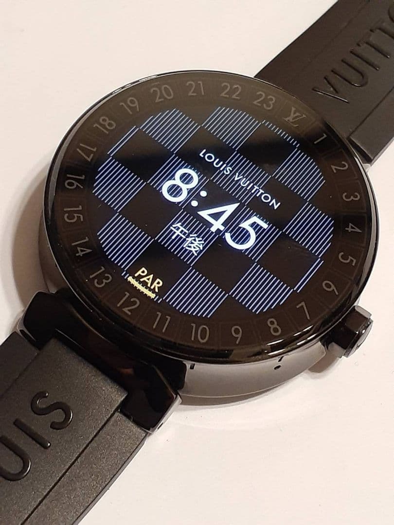 美品 ルイヴィトン タンブール ホライゾン QA002Z 腕時計 - メルカリ