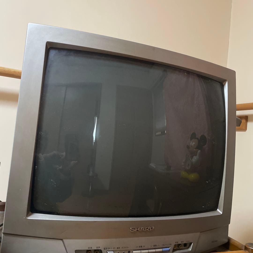SHARP ブラウン管テレビ 大型 - メルカリ