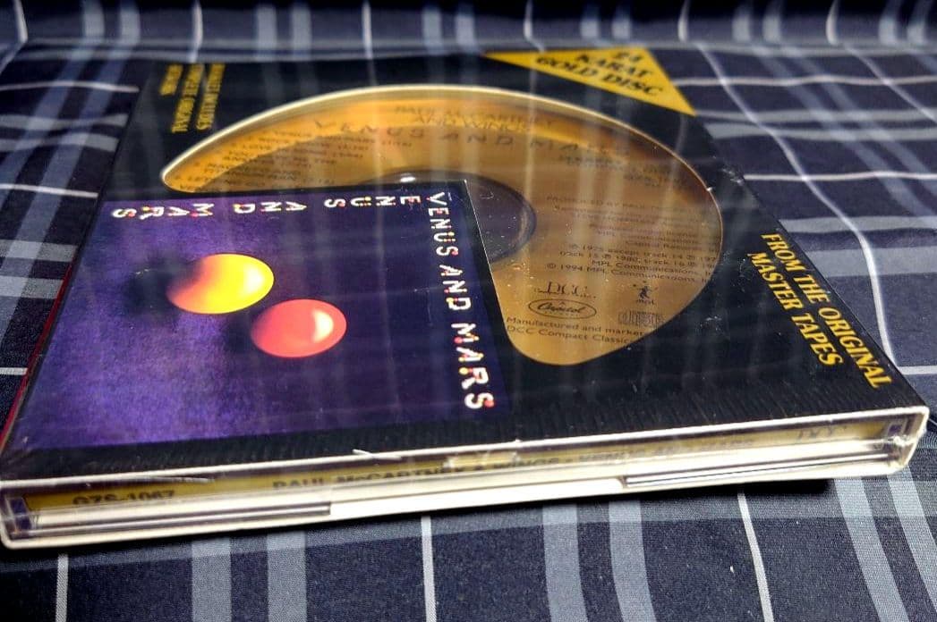 ☆新品未開封☆VENUS AND MARS高音質盤DCC GOLD CD