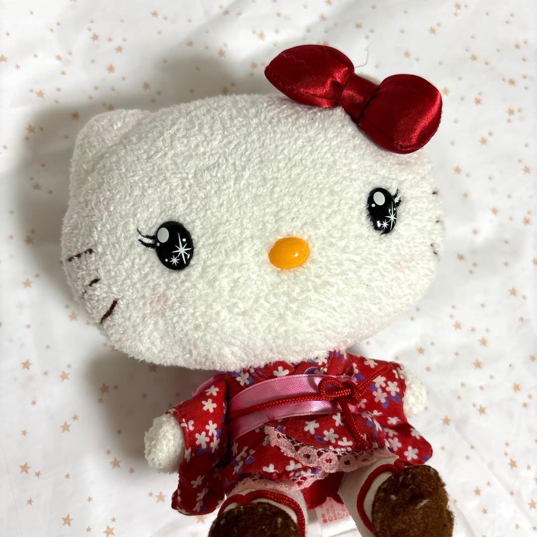 平成レトロ ハローキティ 着物キティ サンリオ ぬいぐるみ 希少 - メルカリ