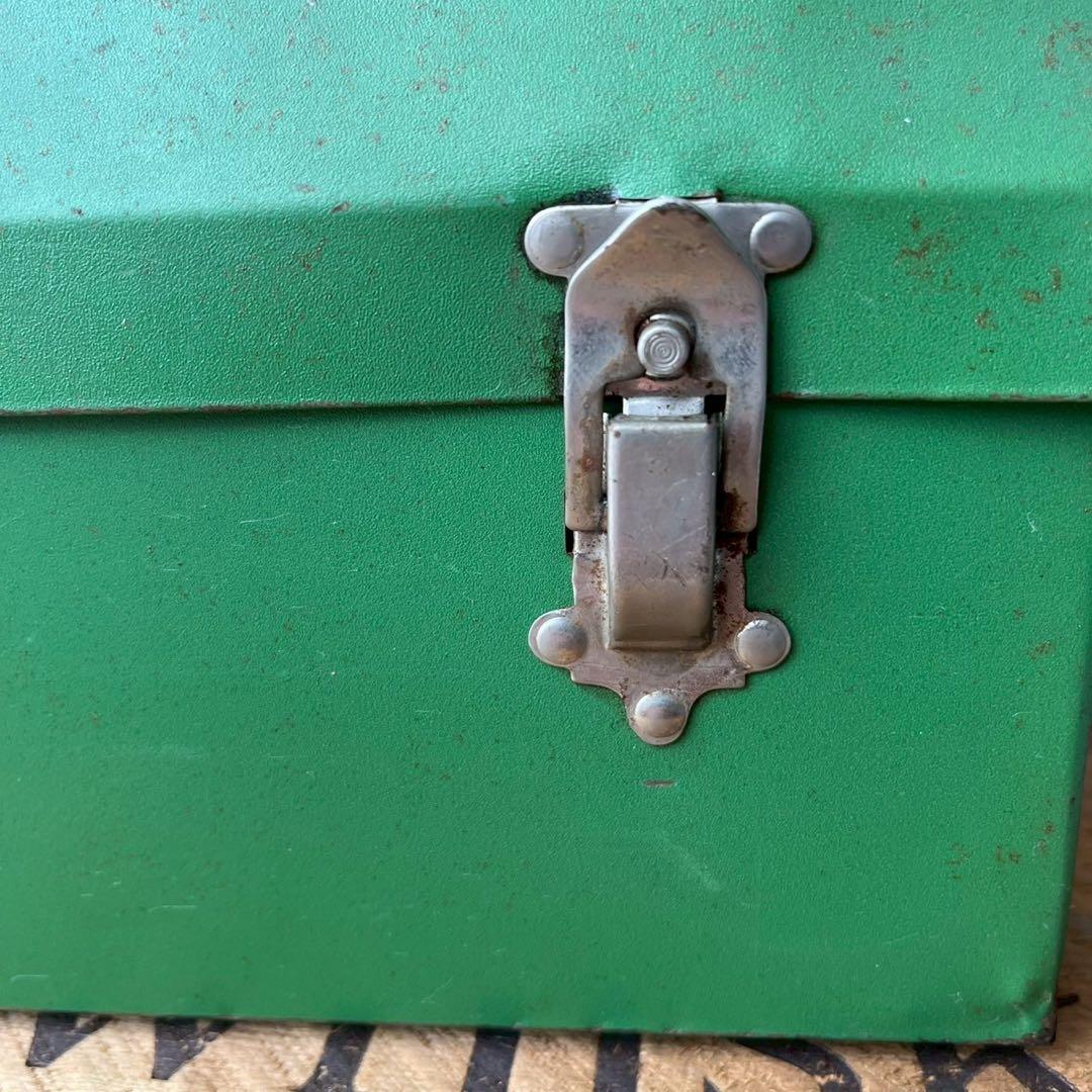 USA vintage】1940sサーモス メタル ランチボックス アメリカ