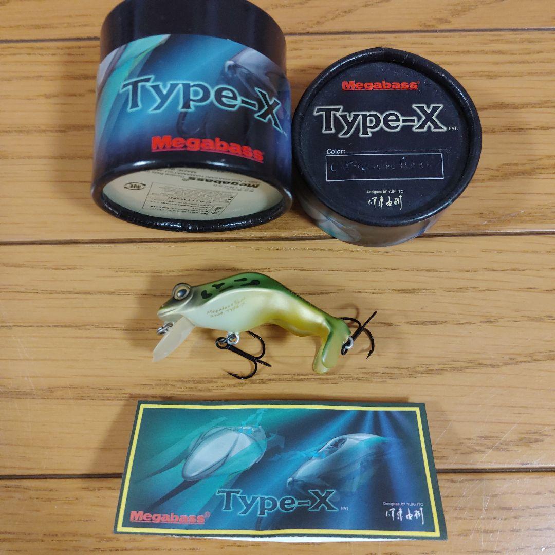 廃盤 メガバス タイプX 2004 新品未使用 TYPE-X - メルカリ