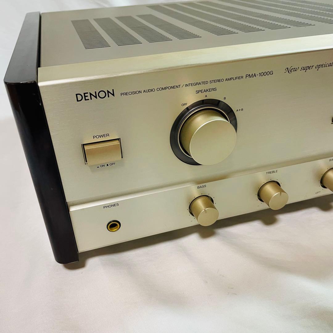 DENON プリメインアンプ PMA-1000G 通電確認済み - メルカリ