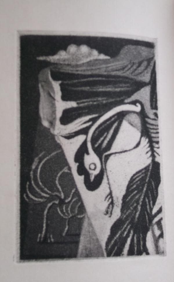 限定本「黄眠詩撰」 日夏耿之介・関野準一郎オリジナル銅版 画限定48