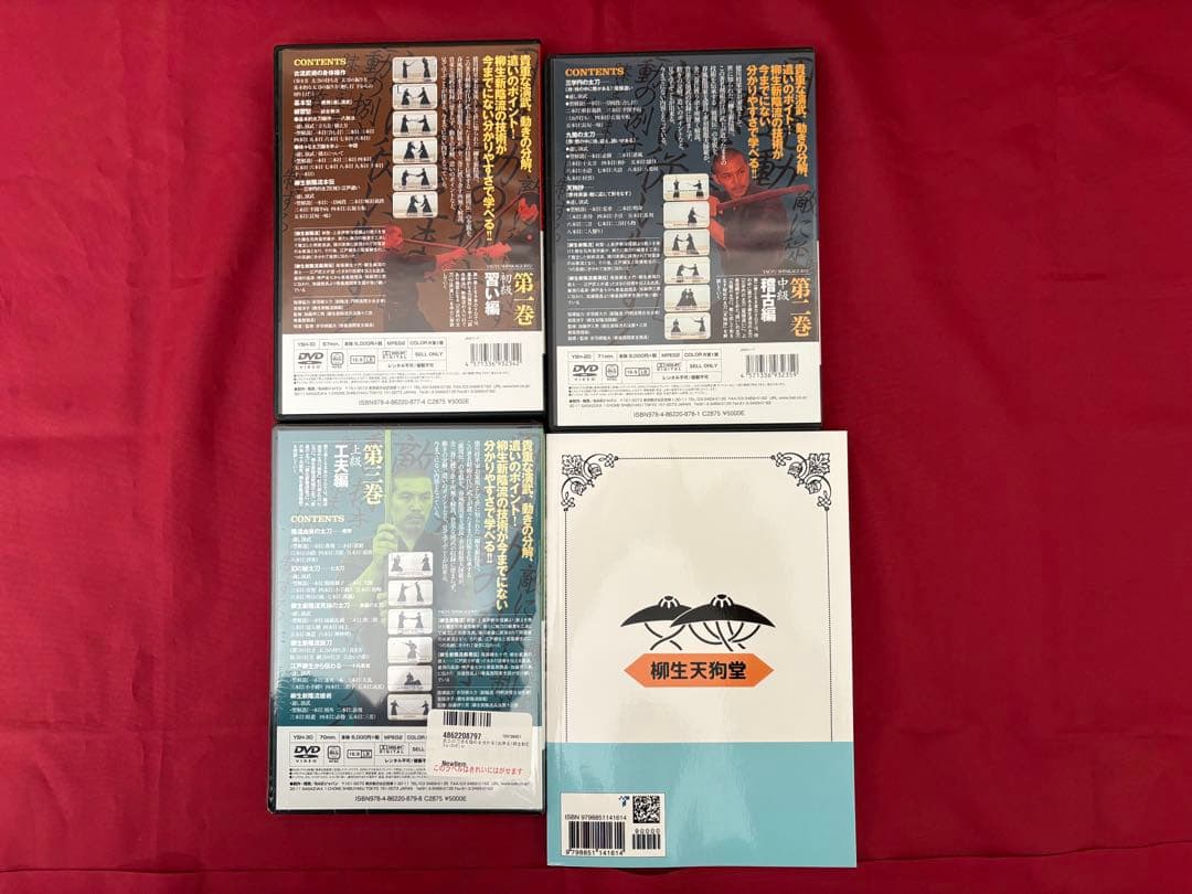 柳生新陰流　DVD 書籍　セット