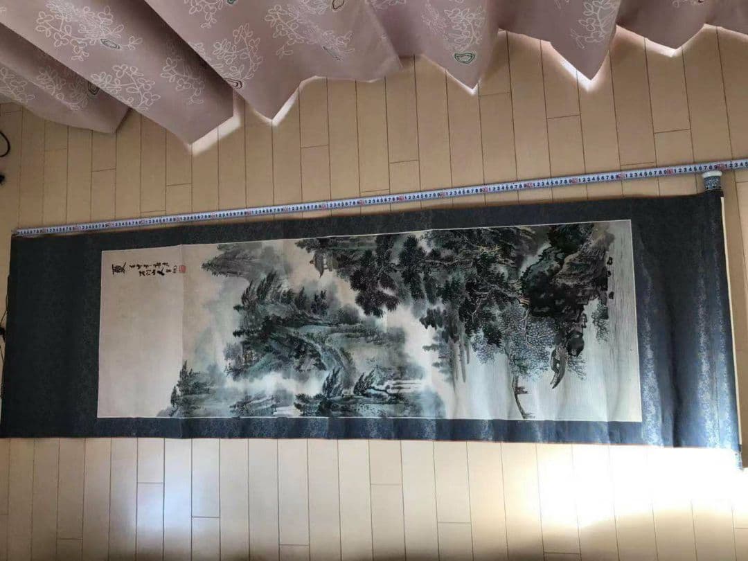 宋旭（そうきょく） 掛軸  肉筆保証 宋旭（そうきょく） 掛軸 肉筆保証