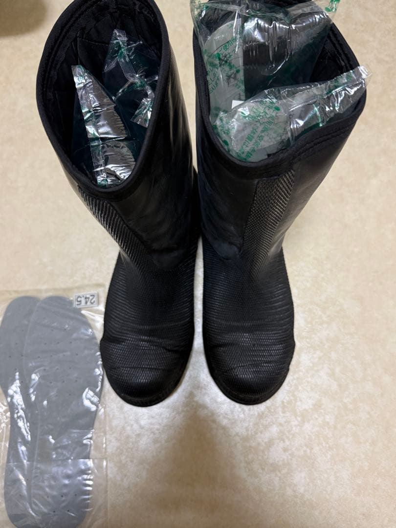 Bear 安全靴 黒 24.5cm