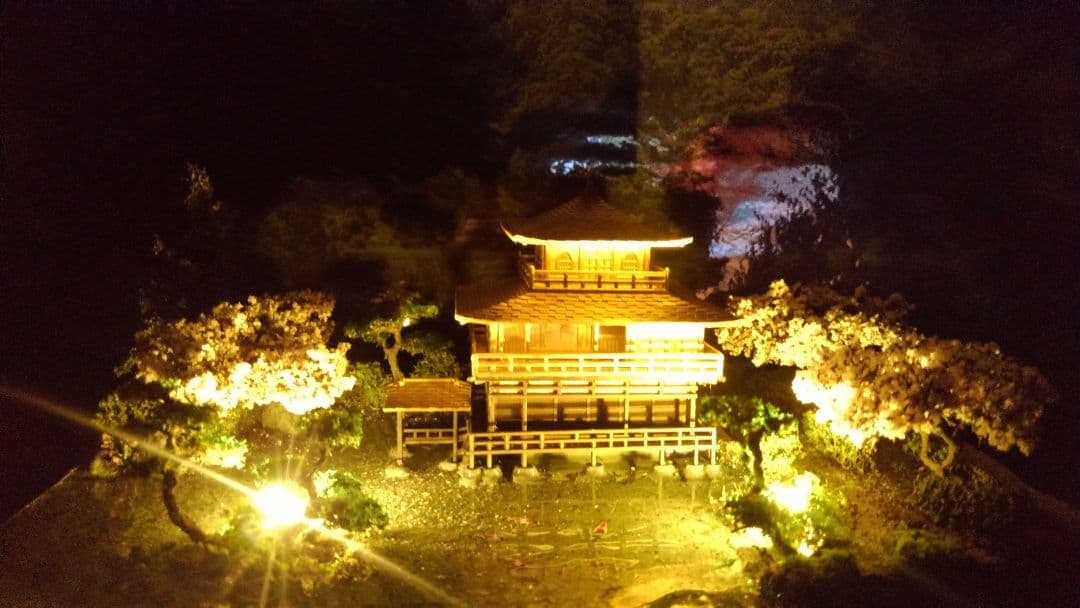 お寺✨お城✨新金閣寺✨プラモデル‼️SP仕上げジオラマ、製作オーダー受付