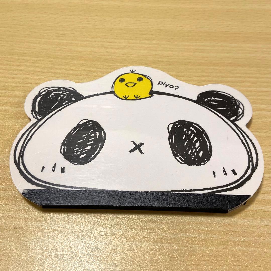 平成レトロ MONOTONE PANDA パンダ メモ帳 懐かしい - メルカリ