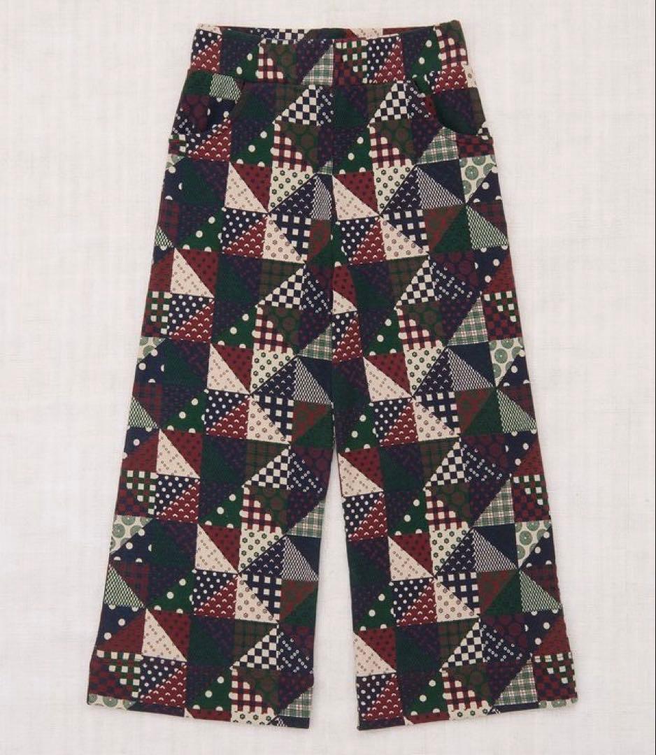 Madder Root Patchwork Misha & Puff パンツ Misha & Puff 25AW A-Pant Madder Root Patchwork - Bunny Hill Boutique