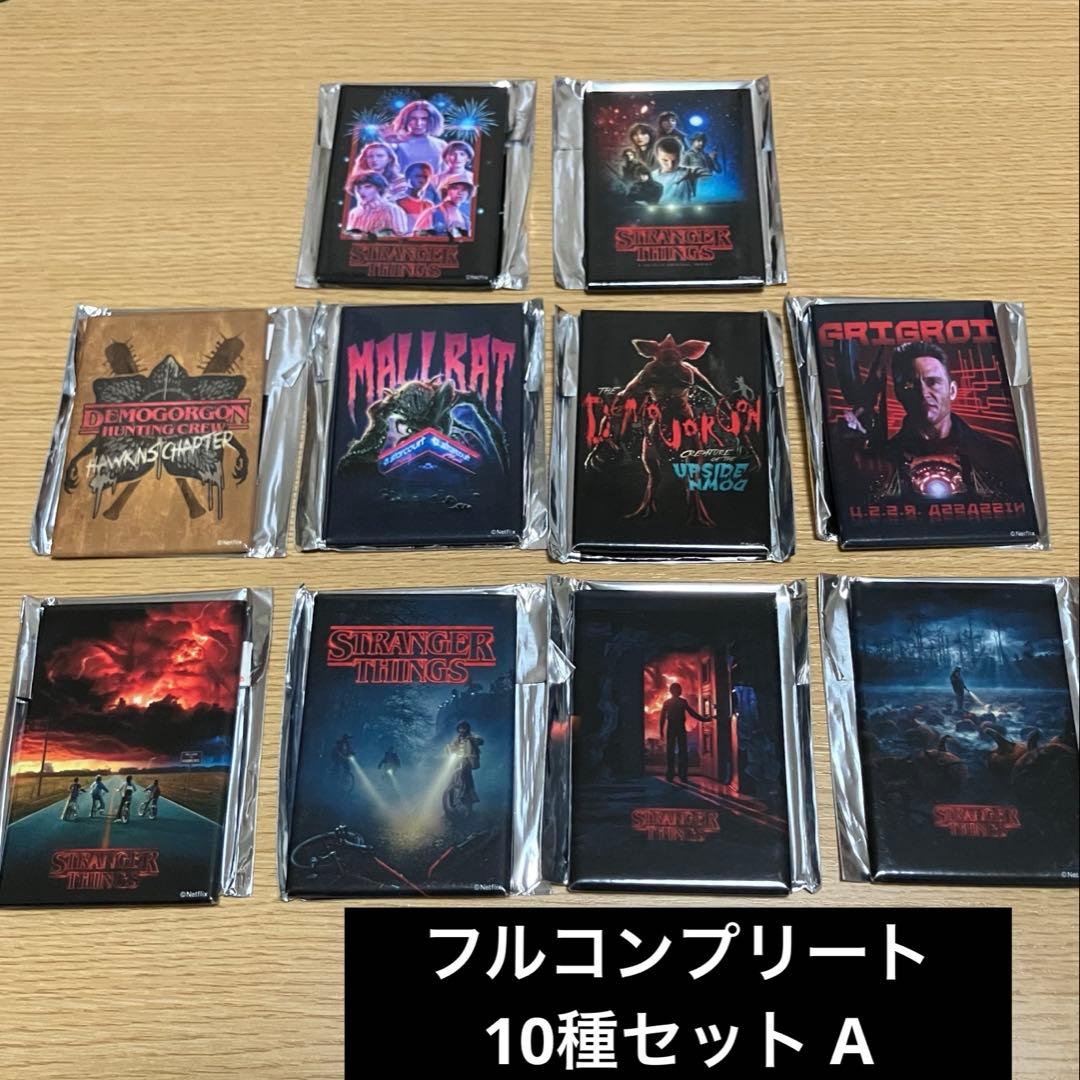 激レア！未使用ストレンジャーシングストレーディング缶マグネット