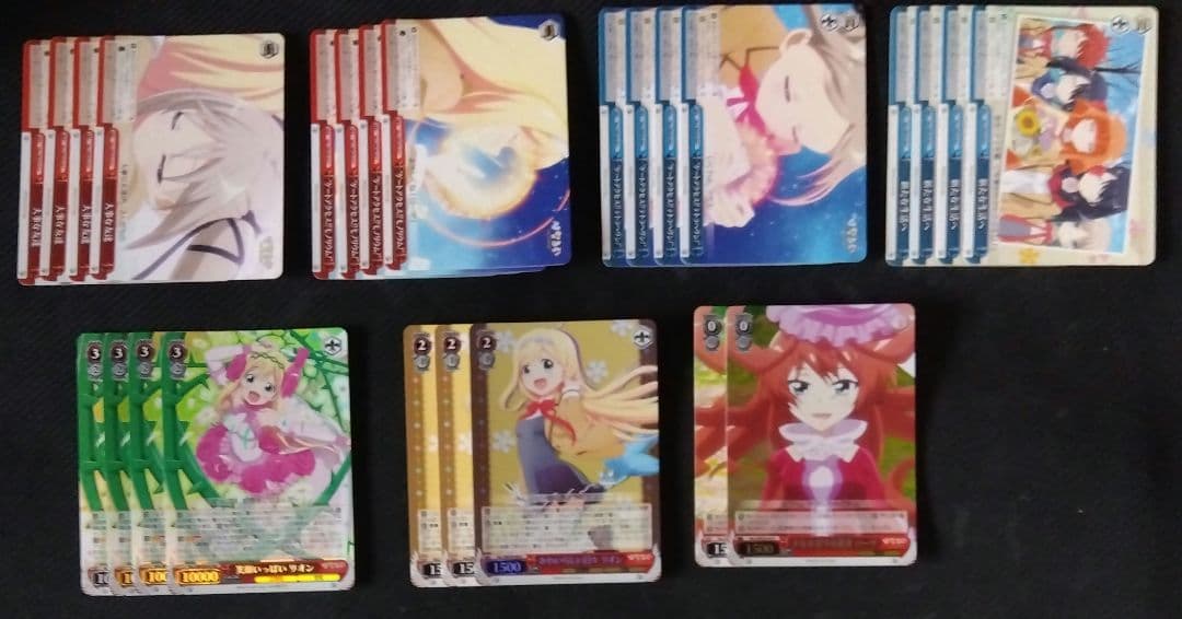 WS ひなろじデッキ&パーツセット 夕子、ニーナ、万博、リオン - メルカリ