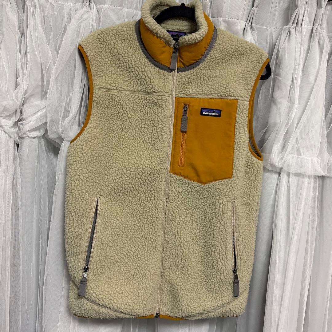 Patagonia フリースベスト クリーム/イエロー 楽天市場】パタゴニア フリース（カラーイエロー）（ベスト・ジレ
