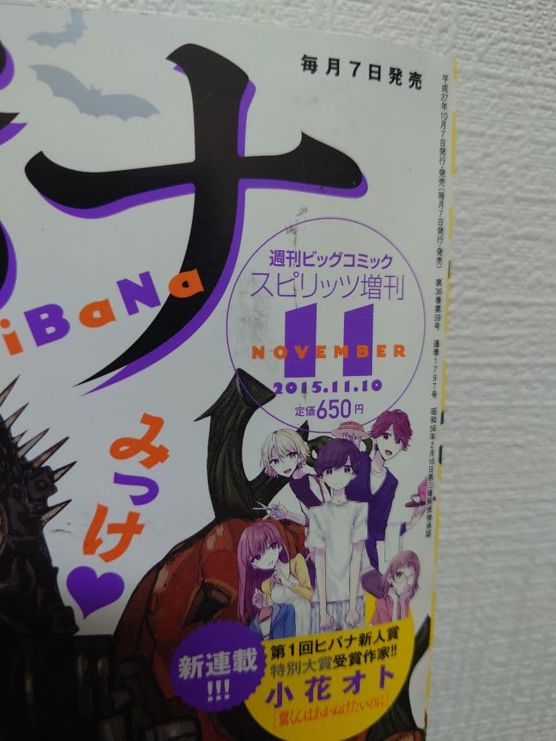 ヒバナ 2015年11月号 ドロヘドロ表紙 - メルカリ