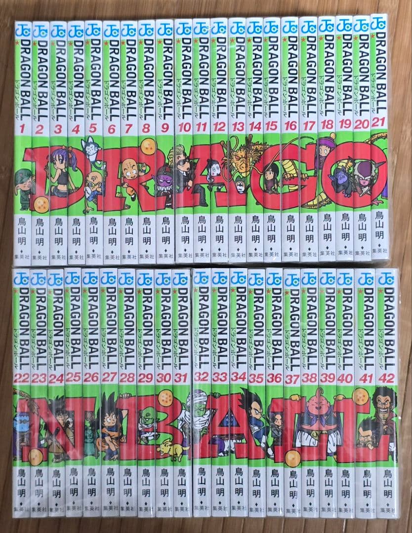 DRAGON BALL 新装版全巻 良品 良品 全42巻セット】 DRAGON BALL ドラゴンボール 新装版 全巻