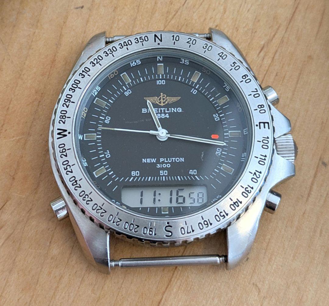 BREITLING NEW pulton ブライトリング　プルトン　アナデジ BREITLING NEW pulton ブライトリング プルトン アナデジ | 激安通販の