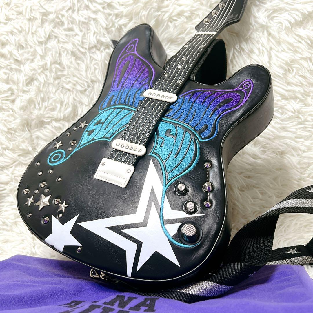 入手困難✨ANNA SUI AS ギターバッグ ショルダーバッグ スタッズ