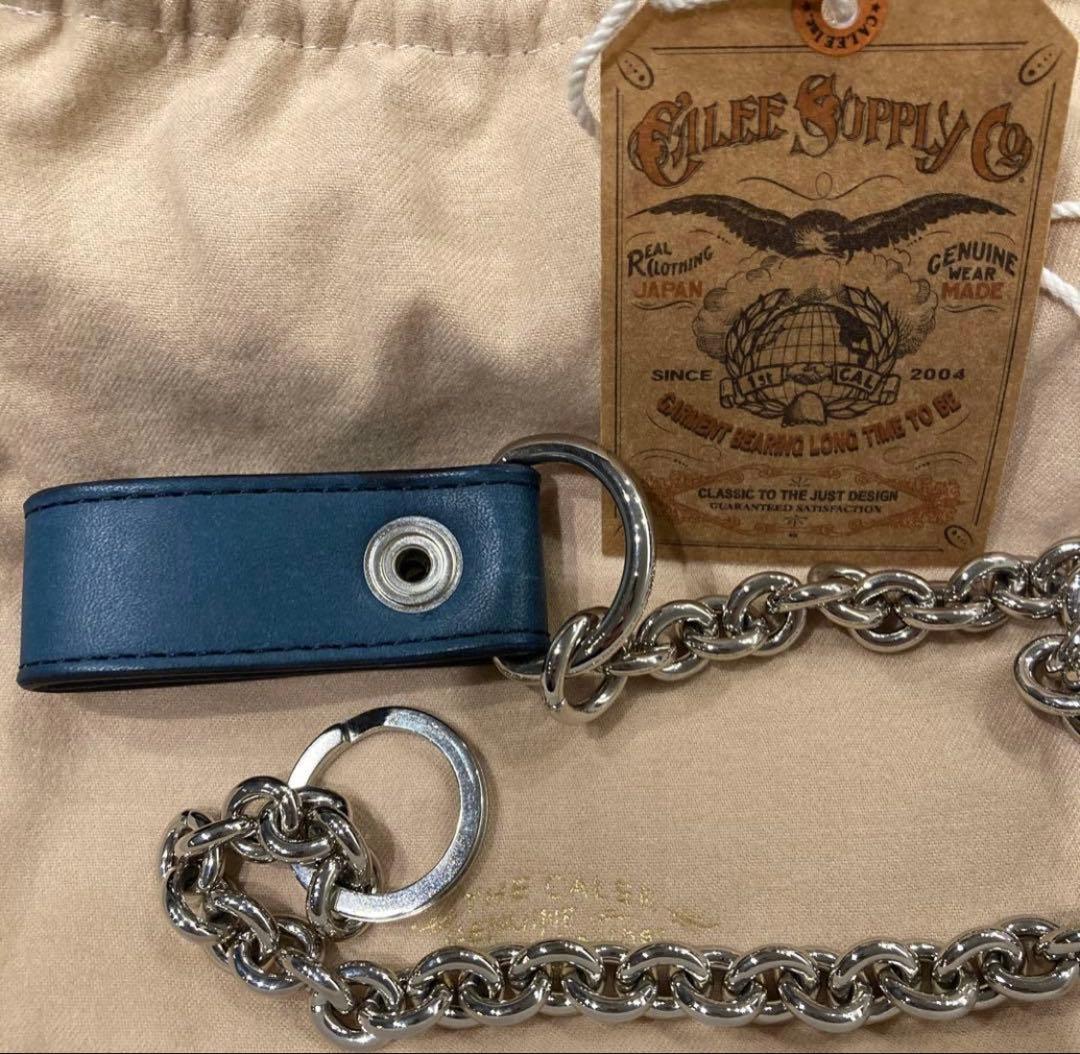 CALEE Inc. インディゴブルー ウォレットチェーン - メルカリ