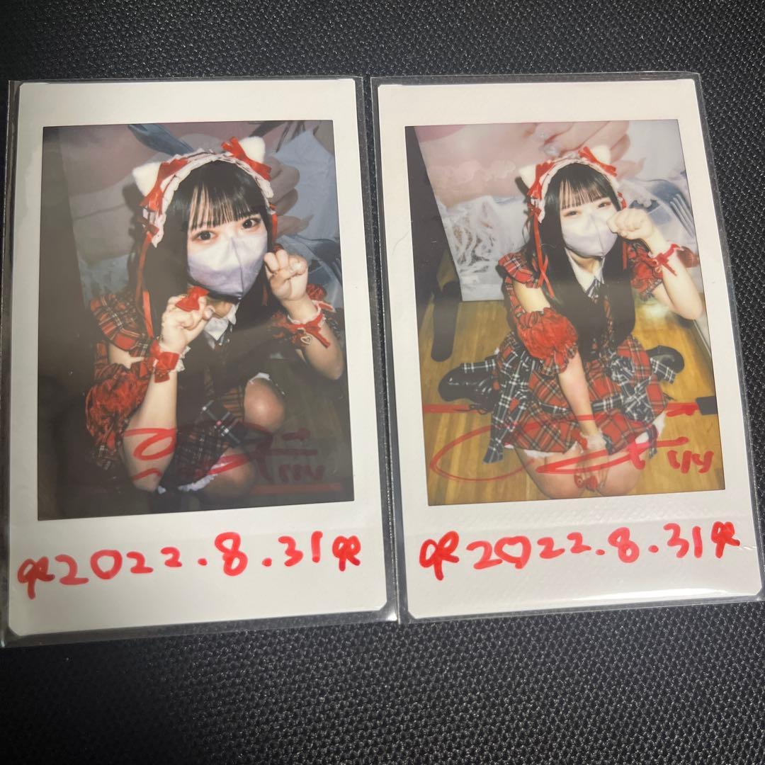 iLiFE! 心花りり チェキ(サイン2枚) - メルカリ