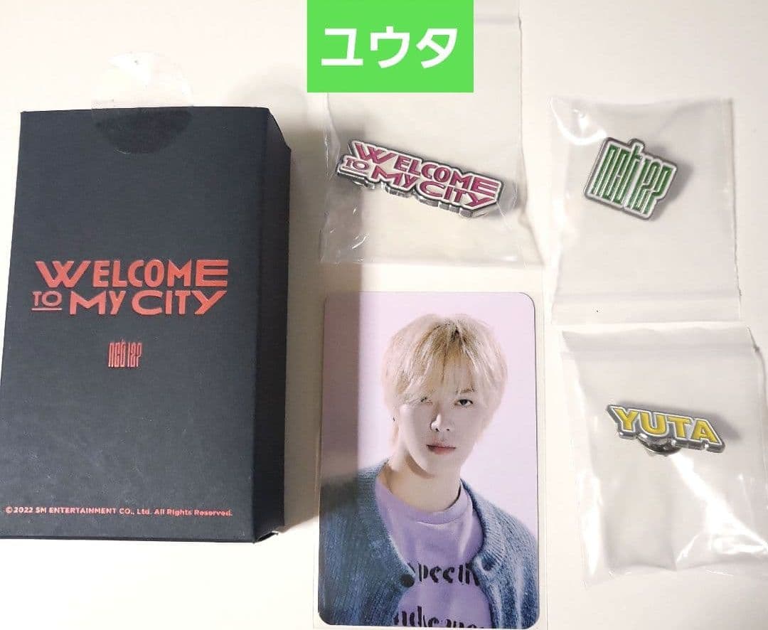 ユウタ☆NCT 127 メタルピンバッジ YUTA トレカ - メルカリ