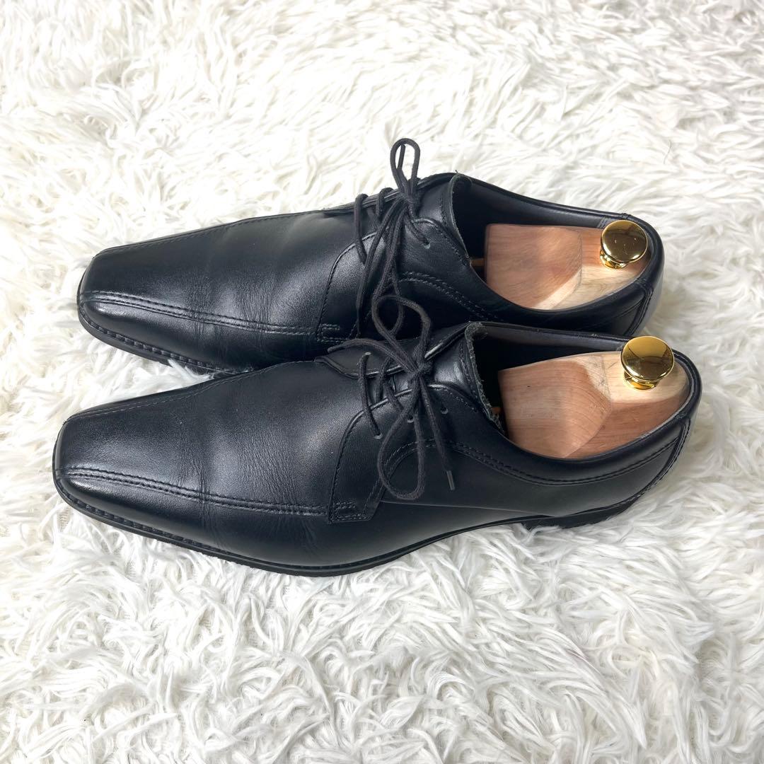 美品】 アシックス ランウォーク スワールトゥ ビジネス シューズ 27cm