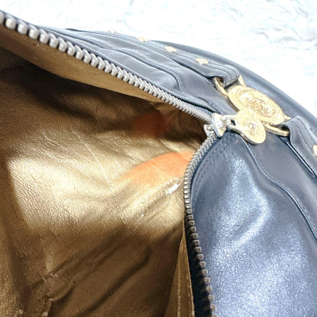 VERSACE リュック レザー ショルダーバッグ サンバースト メデューサ